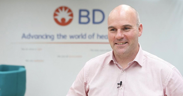 BD announce major commitment to UL’s new ISE Programme pictured is BD’s Padraig Fitzgerald